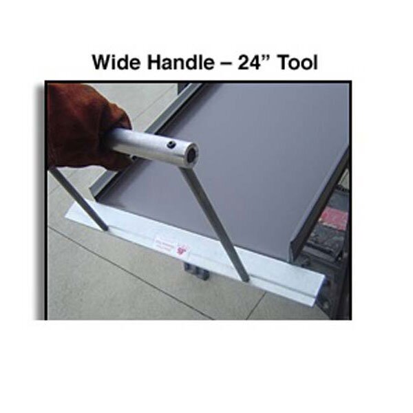 Metal Panel Hemming Tool Wide Handle 24"