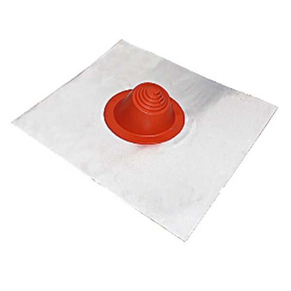 #1 Residential Lead Base Master Flash Flashing, Red SILICONE
