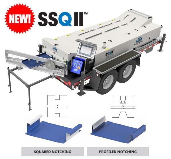 SSQ II MultiPro Roof Panel Machine